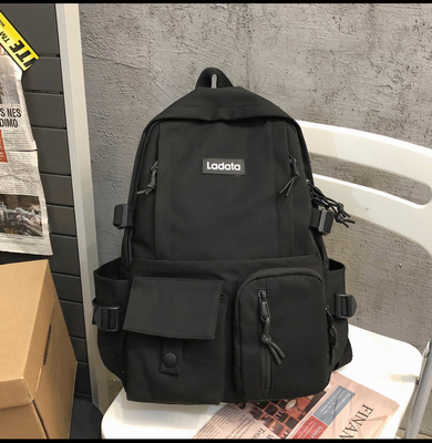 2024 Nieuwe Koreaanse versie van SIMPLE STUDENT schooltas Anti-diefstal Anti-seismische college wind rugzak computer rugzak
