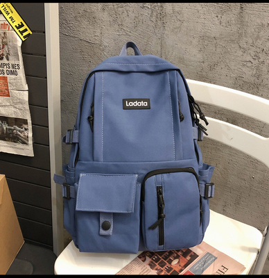 2024 Nieuwe Koreaanse versie van SIMPLE STUDENT schooltas Anti-diefstal Anti-seismische college wind rugzak computer rugzak