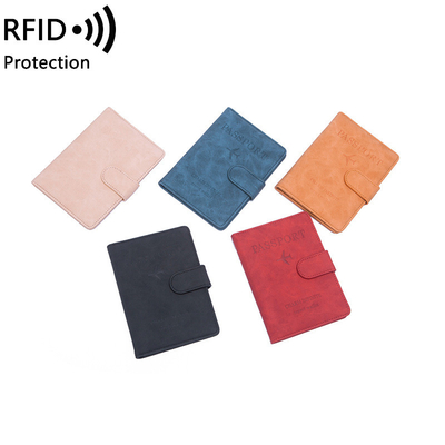 Anti-diefstal Nieuwe reis MULTI-FUNCTIONALE PASPOORT TICKET DOCUMENT PROTECTIE HOUS RFID BUCKLE CARD BAG