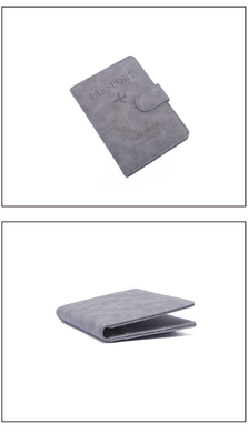 Anti-diefstal Nieuwe reis MULTI-FUNCTIONALE PASPOORT TICKET DOCUMENT PROTECTIE HOUS RFID BUCKLE CARD BAG