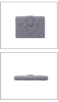 Anti-diefstal Nieuwe reis MULTI-FUNCTIONALE PASPOORT TICKET DOCUMENT PROTECTIE HOUS RFID BUCKLE CARD BAG