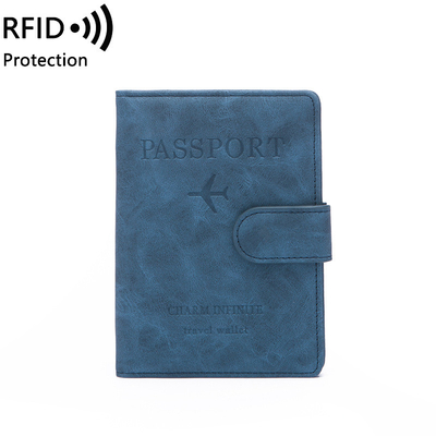 Anti-diefstal Nieuwe reis MULTI-FUNCTIONALE PASPOORT TICKET DOCUMENT PROTECTIE HOUS RFID BUCKLE CARD BAG