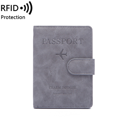 Anti-diefstal Nieuwe reis MULTI-FUNCTIONALE PASPOORT TICKET DOCUMENT PROTECTIE HOUS RFID BUCKLE CARD BAG