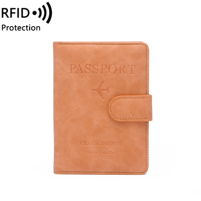 Anti-diefstal Nieuwe reis MULTI-FUNCTIONALE PASPOORT TICKET DOCUMENT PROTECTIE HOUS RFID BUCKLE CARD BAG