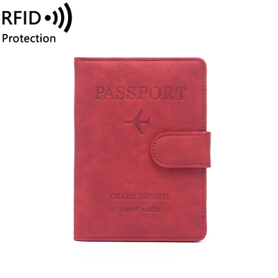 Anti-diefstal Nieuwe reis MULTI-FUNCTIONALE PASPOORT TICKET DOCUMENT PROTECTIE HOUS RFID BUCKLE CARD BAG