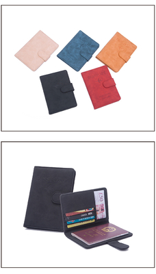 Anti-diefstal Nieuwe reis MULTI-FUNCTIONALE PASPOORT TICKET DOCUMENT PROTECTIE HOUS RFID BUCKLE CARD BAG