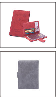Anti-diefstal Nieuwe reis MULTI-FUNCTIONALE PASPOORT TICKET DOCUMENT PROTECTIE HOUS RFID BUCKLE CARD BAG