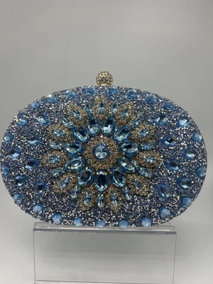Zonnebloem met diamant inkrusted diner tas dames mode banket Clutch all-match jurk avondtas
