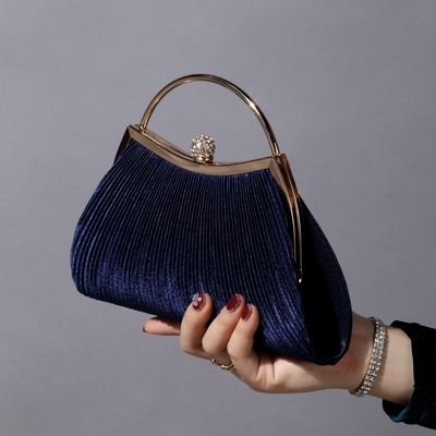 EUROPA EN DE VEREENIGDE STATEN RETRO SOLID COLOR gepleteerde handring mode slot gesloten diner tas keten crossbody tas