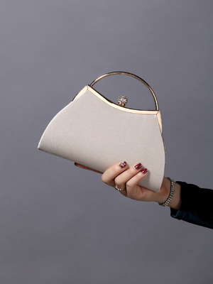 EUROPA EN DE VEREENIGDE STATEN RETRO SOLID COLOR gepleteerde handring mode slot gesloten diner tas keten crossbody tas
