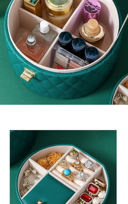 KINESE STYLE HANDDECORATION BOX HIGH-GRADE JUWELERY BOX GROTE Capaciteit waterdicht PORTABLE JUWELERY BOX Huishoudelijk Multi-