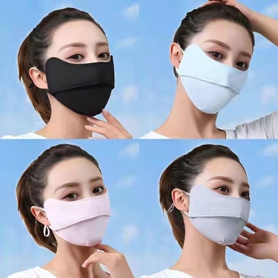 ZOMER BURST OGENBESCHUTTING ANGEL ICE SILK ZONBESCHUTTER MASK Vrouwen ZONBESCHUTTER MASK Vrouwen UV-BESCHUTTER dunne schaduwmask