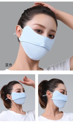 ZOMER BURST OGENBESCHUTTING ANGEL ICE SILK ZONBESCHUTTER MASK Vrouwen ZONBESCHUTTER MASK Vrouwen UV-BESCHUTTER dunne schaduwmask