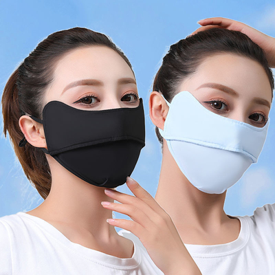 ZOMER BURST OGENBESCHUTTING ANGEL ICE SILK ZONBESCHUTTER MASK Vrouwen ZONBESCHUTTER MASK Vrouwen UV-BESCHUTTER dunne schaduwmask