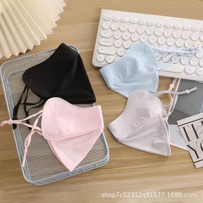 ZOMER BURST OGENBESCHUTTING ANGEL ICE SILK ZONBESCHUTTER MASK Vrouwen ZONBESCHUTTER MASK Vrouwen UV-BESCHUTTER dunne schaduwmask