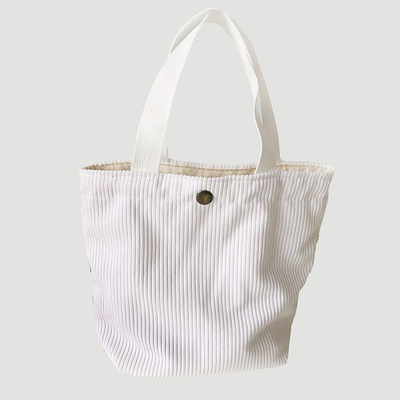 Artsy Corduroy tas Casual draagbare MINI dames Clutch tas Vintage kleding tas Bento tas