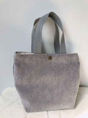 Artsy Corduroy tas Casual draagbare MINI dames Clutch tas Vintage kleding tas Bento tas