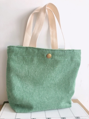 Artsy Corduroy tas Casual draagbare MINI dames Clutch tas Vintage kleding tas Bento tas