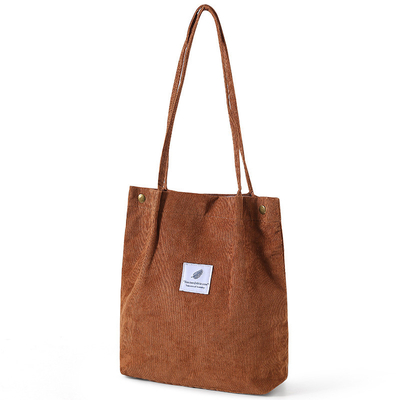 Vrouwentas SIMPLE MODE CORDUROY TASK Klasse Canvas TASK OVERSCHULTER TASK CAMPUS KROOSBODY TASK TOTE TASK