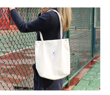 Vrouwentas SIMPLE MODE CORDUROY TASK Klasse Canvas TASK OVERSCHULTER TASK CAMPUS KROOSBODY TASK TOTE TASK