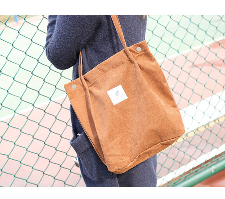 Vrouwentas SIMPLE MODE CORDUROY TASK Klasse Canvas TASK OVERSCHULTER TASK CAMPUS KROOSBODY TASK TOTE TASK
