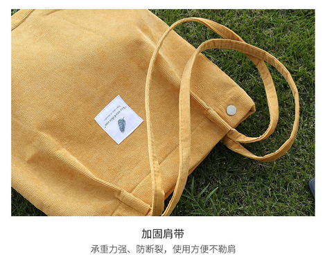 Vrouwentas SIMPLE MODE CORDUROY TASK Klasse Canvas TASK OVERSCHULTER TASK CAMPUS KROOSBODY TASK TOTE TASK