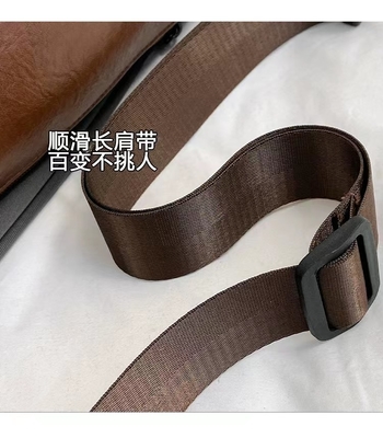 Ultra lichte unisex borsttas eenvoudige vaste kleur Fanny pack merk mannen crossbody tas schoudertas