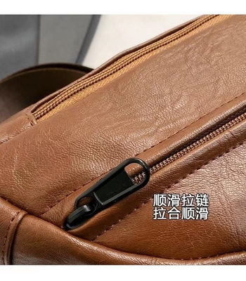 Ultra lichte unisex borsttas eenvoudige vaste kleur Fanny pack merk mannen crossbody tas schoudertas