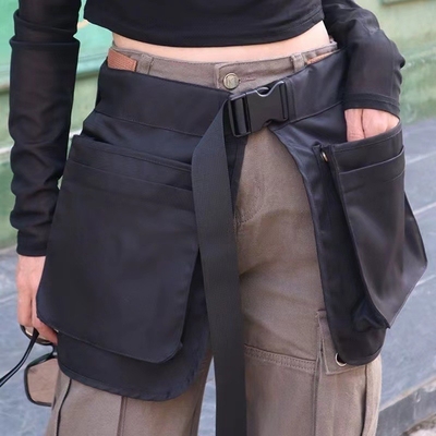 Buiten MULTIFUNCTIONELE MULTIFUNCTIONELE ZIPPER FANNY PACK SPORT FASHION GEMEIN APRON GERUIT ZEEL HANGEND GERUIT opslagzak