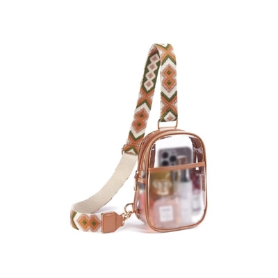 TPU TRANSPARENT ANTI-SPLASH borstzak,LULU TRANSPARENT BAG LULU CROSSBODY SCHULDERBAG
