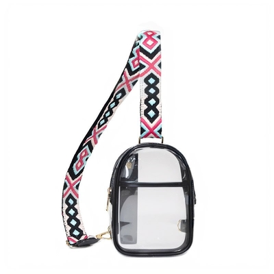TPU TRANSPARENT ANTI-SPLASH borstzak,LULU TRANSPARENT BAG LULU CROSSBODY SCHULDERBAG