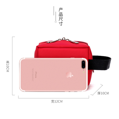 GEDENKTE CANVAS SEAL BAG MULTI-FUNCTIONALE FINANTIE BANK SEAL BAG WET PORTABLE ZIPPER BAG Netwerk certificaat BAG