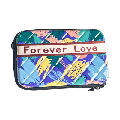 ASB+PC MATERIAL PORTABLE HARD SHELL MAKEUP BAG EEN SCHULTER PORTABLE opslagzak met een cadeaubon