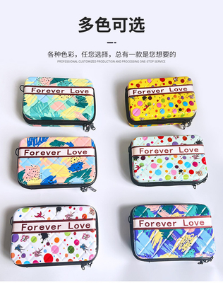 ASB+PC MATERIAL PORTABLE HARD SHELL MAKEUP BAG EEN SCHULTER PORTABLE opslagzak met een cadeaubon
