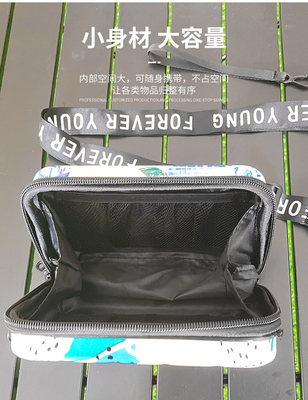 ASB+PC MATERIAL PORTABLE HARD SHELL MAKEUP BAG EEN SCHULTER PORTABLE opslagzak met een cadeaubon