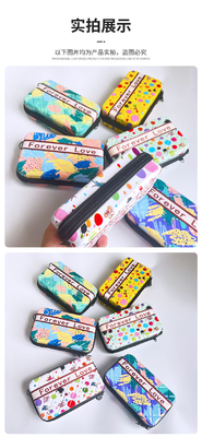 ASB+PC MATERIAL PORTABLE HARD SHELL MAKEUP BAG EEN SCHULTER PORTABLE opslagzak met een cadeaubon