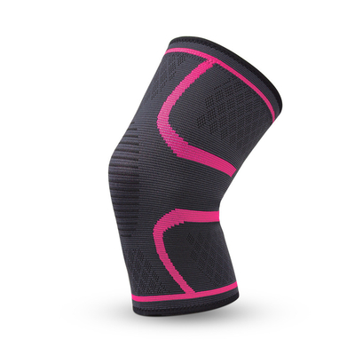 Nieuwe gebreide nylon sport kniepads voor mannen en vrouwen herfst en winter badminton hardlopen fitness kniepads buiten montage