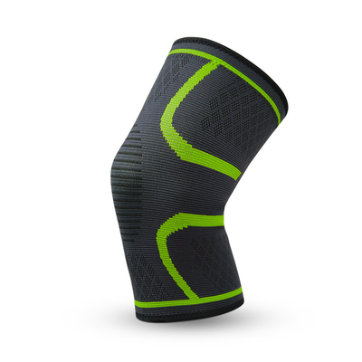 Nieuwe gebreide nylon sport kniepads voor mannen en vrouwen herfst en winter badminton hardlopen fitness kniepads buiten montage