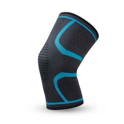 Nieuwe gebreide nylon sport kniepads voor mannen en vrouwen herfst en winter badminton hardlopen fitness kniepads buiten montage