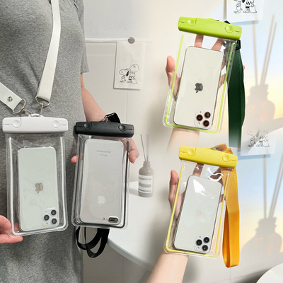 MOBIEL TELEFOON waterdicht tasje schattig gloeiend in het donker mobiel telefoon tasje driften zwembroek aanraakscherm mobiel telefoon PROT
