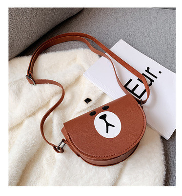2024 mode nieuw meisje baby mode schouder crossbody tas cartoon tas verandering prinses kleine tas