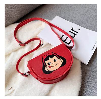2024 mode nieuw meisje baby mode schouder crossbody tas cartoon tas verandering prinses kleine tas