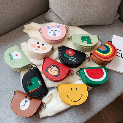 2024 mode nieuw meisje baby mode schouder crossbody tas cartoon tas verandering prinses kleine tas