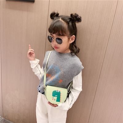 2024 mode nieuw meisje baby mode schouder crossbody tas cartoon tas verandering prinses kleine tas