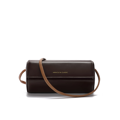 2024 NEW SIMPLE FASHION SMALL BAG NETWORK RED EVERYTHING Single SHOULDER CROSSBODY Vrouwelijke tas FASHION NICHE CYLINDER BAG