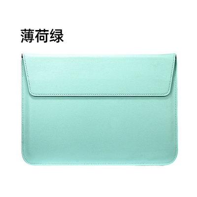 MACBOOK APPLE NOTEBOOK INNER BAG PU ENVELOPE BAG PRO13 DELL LENOVO computertas
