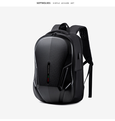 Nieuwe zakelijke rugzak Dagelijkse pendelrugzak Mensenrugzak Grote capaciteit Schok-absorberende waterdichte schooltas laptoptas