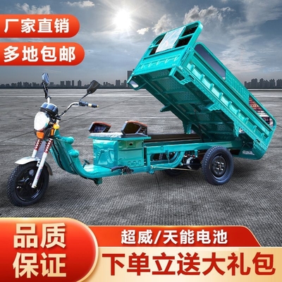 ELECTRISCH TRICYCLE vrachtwagen lading WANG NEUWE NATIONAL STANDARD ELECTRISCH CAR EXPRESS CAR STALL TRICYCLE landbouwvoertuig GRATIS