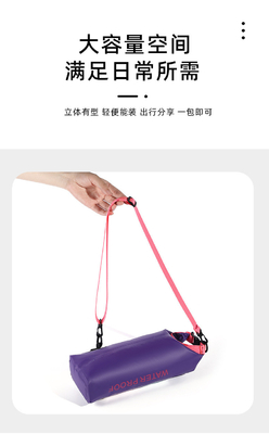 WATERPROOF BAG NUWE 2L WATERPROOF BAG PVC ZWEMWATERPROOF BAG 2-IN-1 MOBIEL TELEFOON WATERPROOF BAG ZWEMWATER