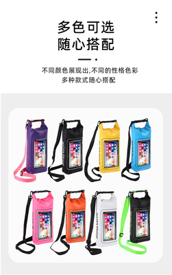 WATERPROOF BAG NUWE 2L WATERPROOF BAG PVC ZWEMWATERPROOF BAG 2-IN-1 MOBIEL TELEFOON WATERPROOF BAG ZWEMWATER